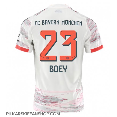 Koszulka piłkarska Bayern Munich Sacha Boey #23 Strój wyjazdowy 2025-26 tanio Krótki Rękaw Koszulka piłkarska Bayern Munich Sacha Boey #23 Strój wyjazdowy 2025-26 tanio Krótki Rękaw